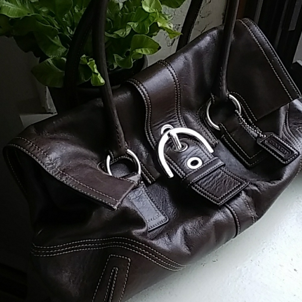 Coach Soho Buckle Flap Satchel